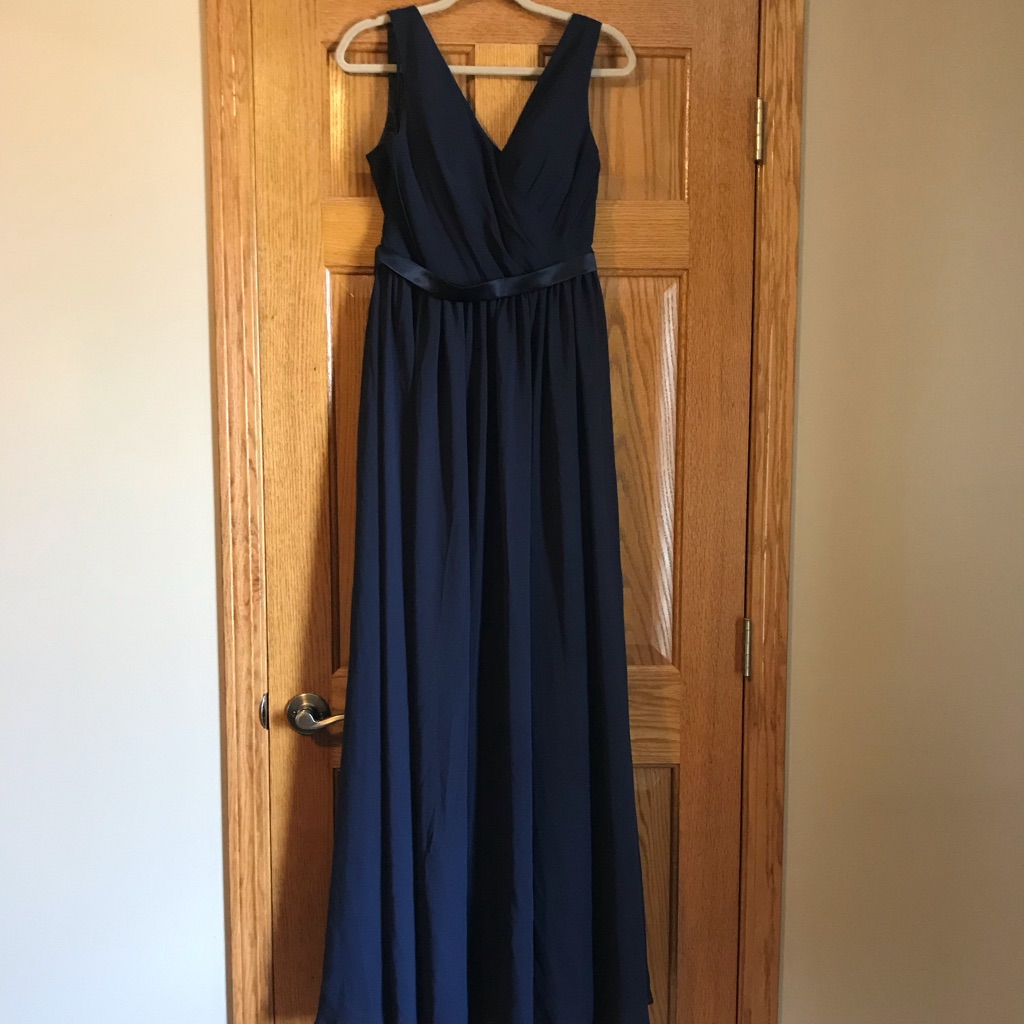 Navy Blue Ballroom, Bridesmaid, Evening Gown